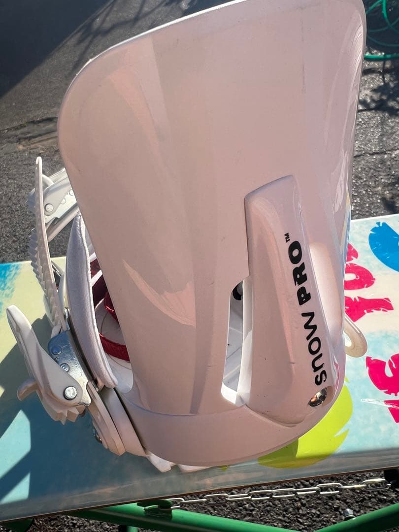 状態良 110㎝ キッズ用 スノーボードの板とビンディングのセット