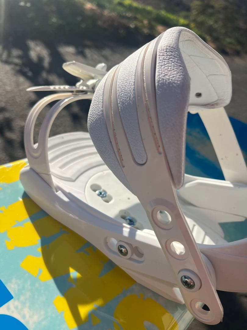 状態良 110㎝ キッズ用 スノーボードの板とビンディングのセット