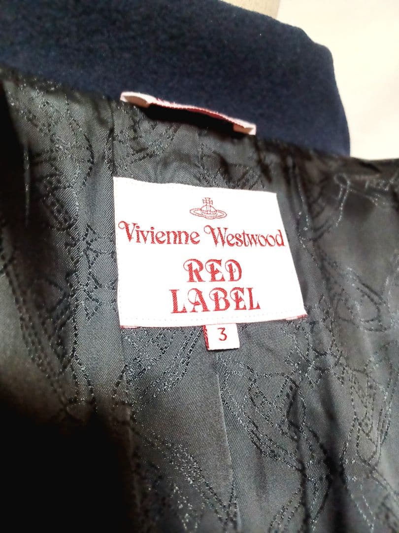 ヴィヴィアンウエストウッド　大人可愛いラブ襟コートサイズ3