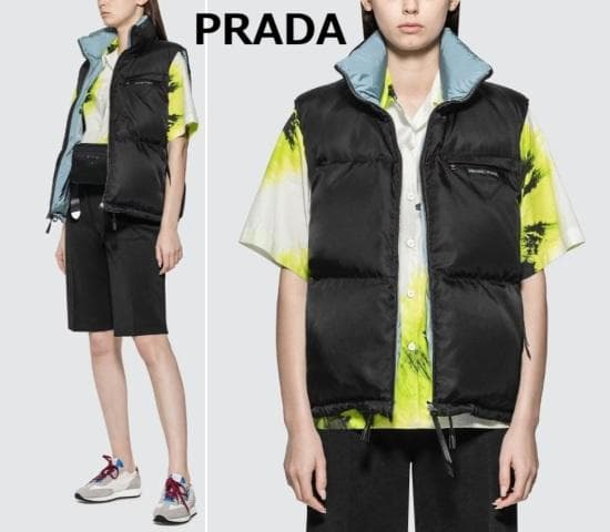 PRADA Puffer Down Vest プラダ パファーダウンベスト 44