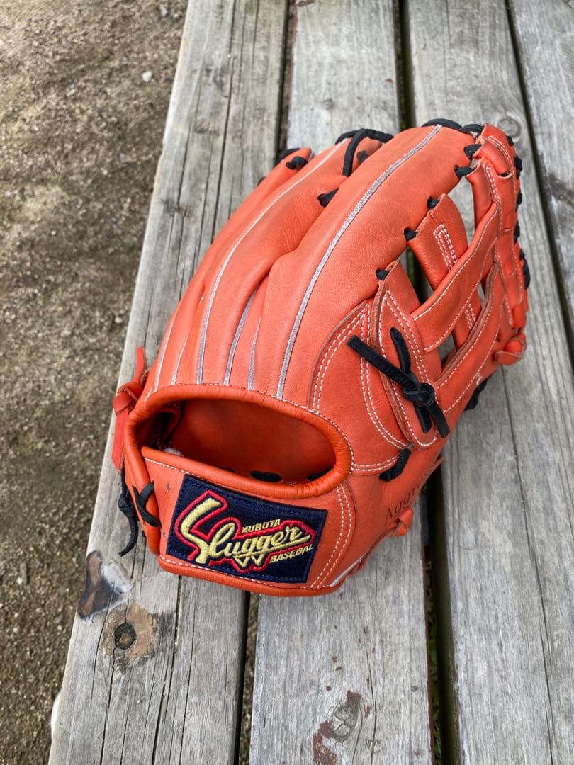 久保田スラッガー　軟式　グローブ 外野用　湯揉み加工済み KSN-SPC