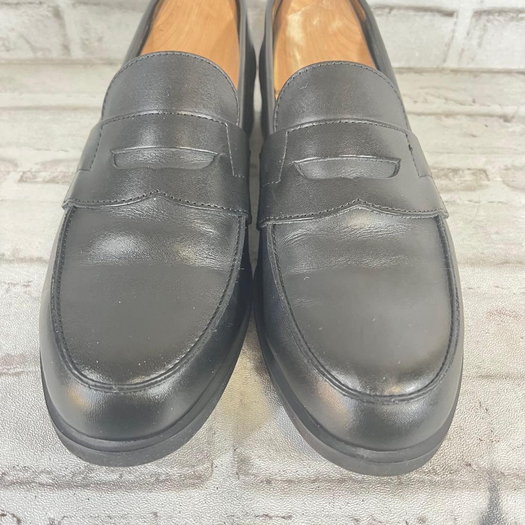 【未使用級】REGAL リーガル ローファー ブラック 22DL 日本製