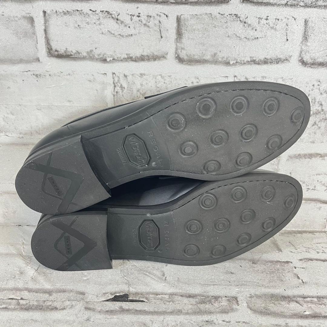 【未使用級】REGAL リーガル ローファー ブラック 22DL 日本製