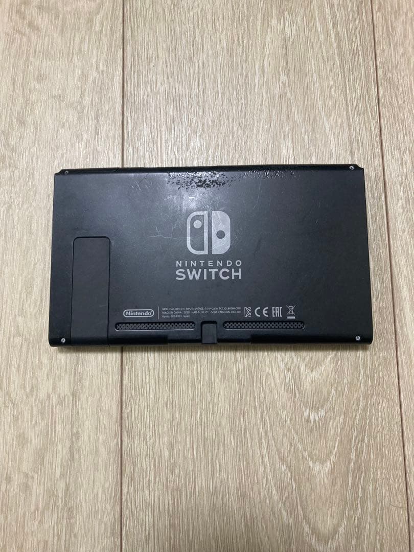 Nintendo switch本体のみ 起動可、ジャンク、初期化済