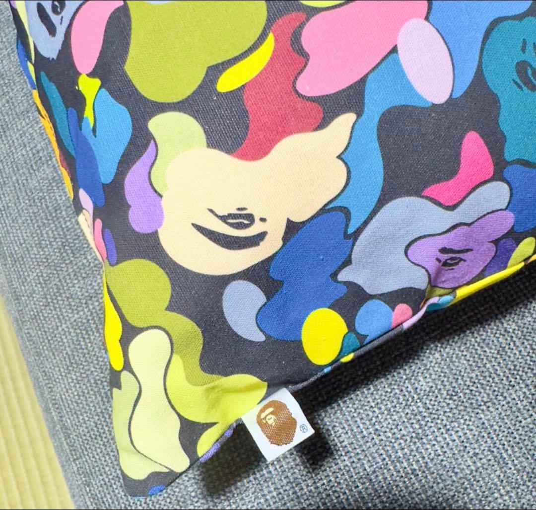 BAPE クッション 5点セット 美品 迷彩＆レインボー