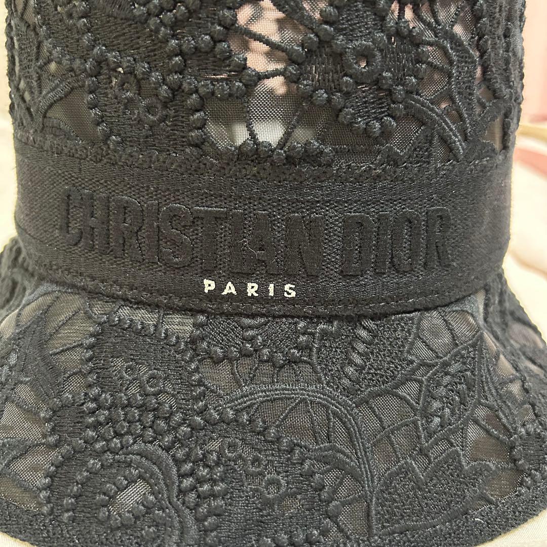 Christian Dior ブラック バケットハット サイズ58