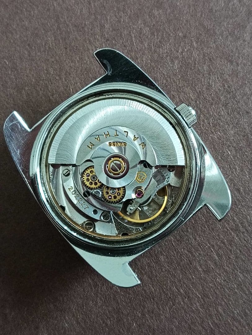 n*i様 WALTHAM 自動巻きメンズ　ETA．2724ムーブメント　稼働　新