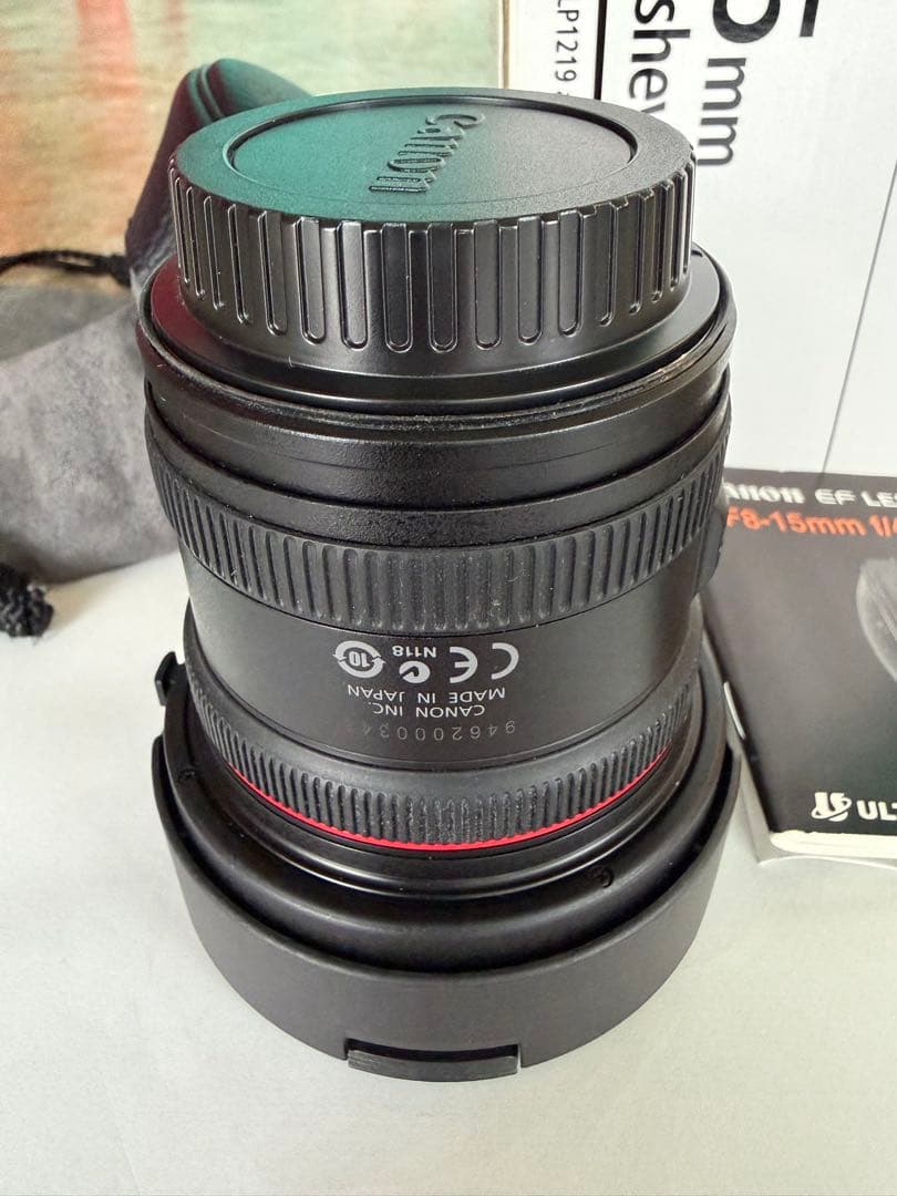 【美品】CANON/キャノン EF8-15mm F4L フィッシュアイ USM