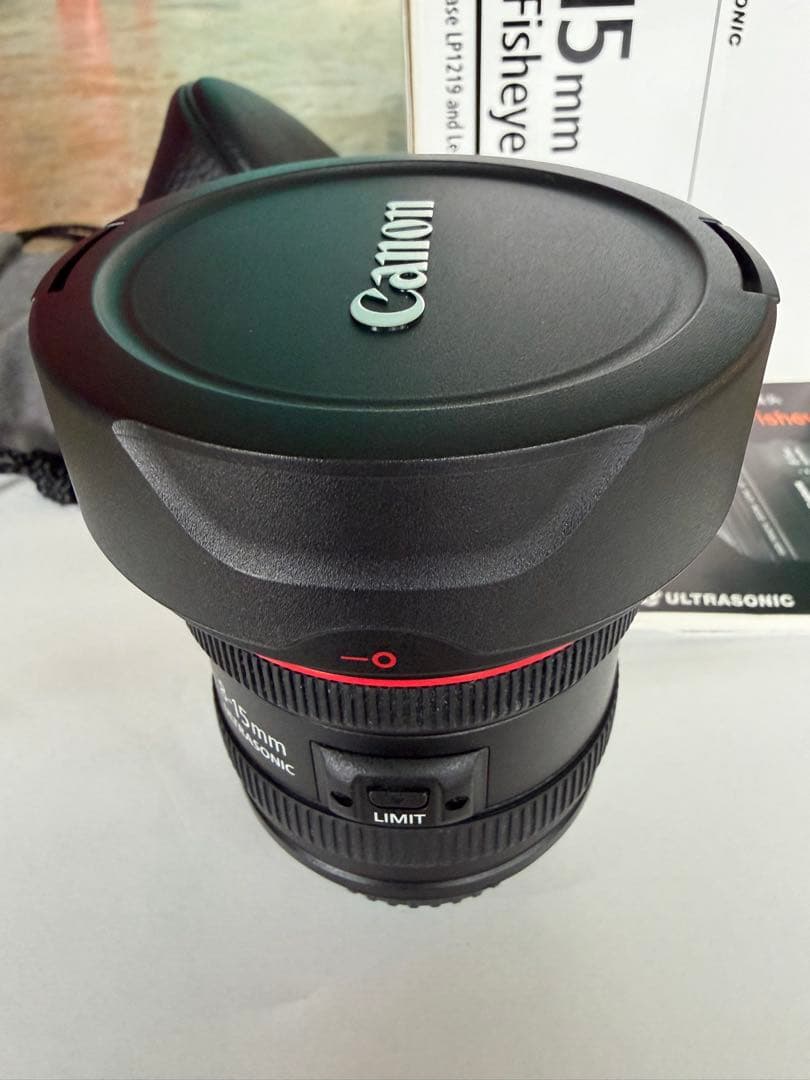 【美品】CANON/キャノン EF8-15mm F4L フィッシュアイ USM