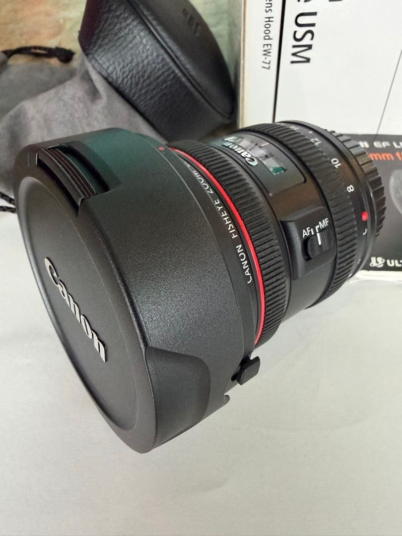 【美品】CANON/キャノン EF8-15mm F4L フィッシュアイ USM