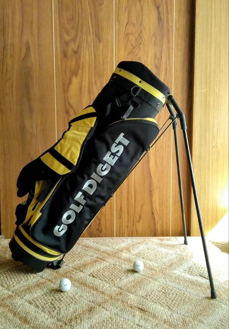 プレミアム　GOLF DIGEST　キャディバッグ　ゴルフ　ゴルフダイジェスト