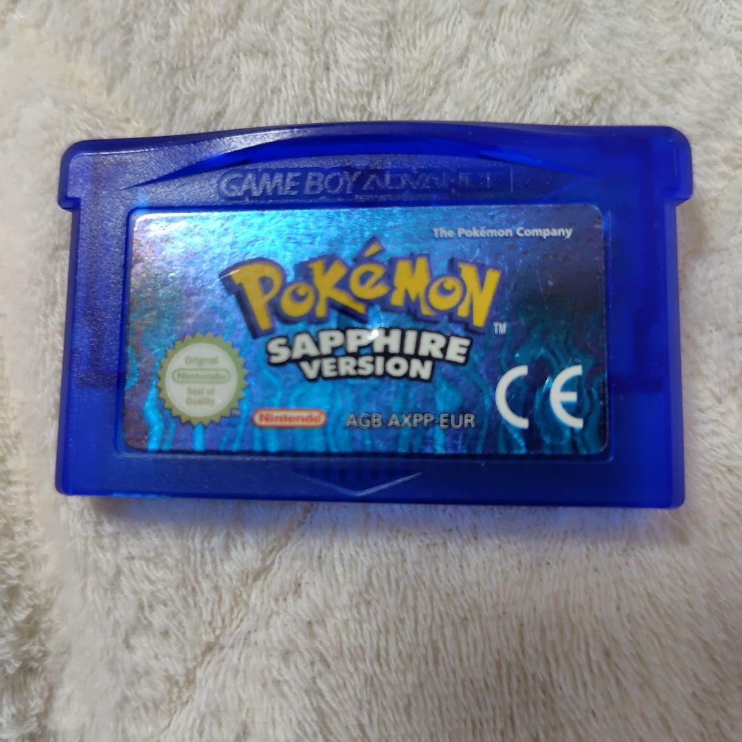 【欧州版】ポケットモンスターサファイア【電池交換済み】