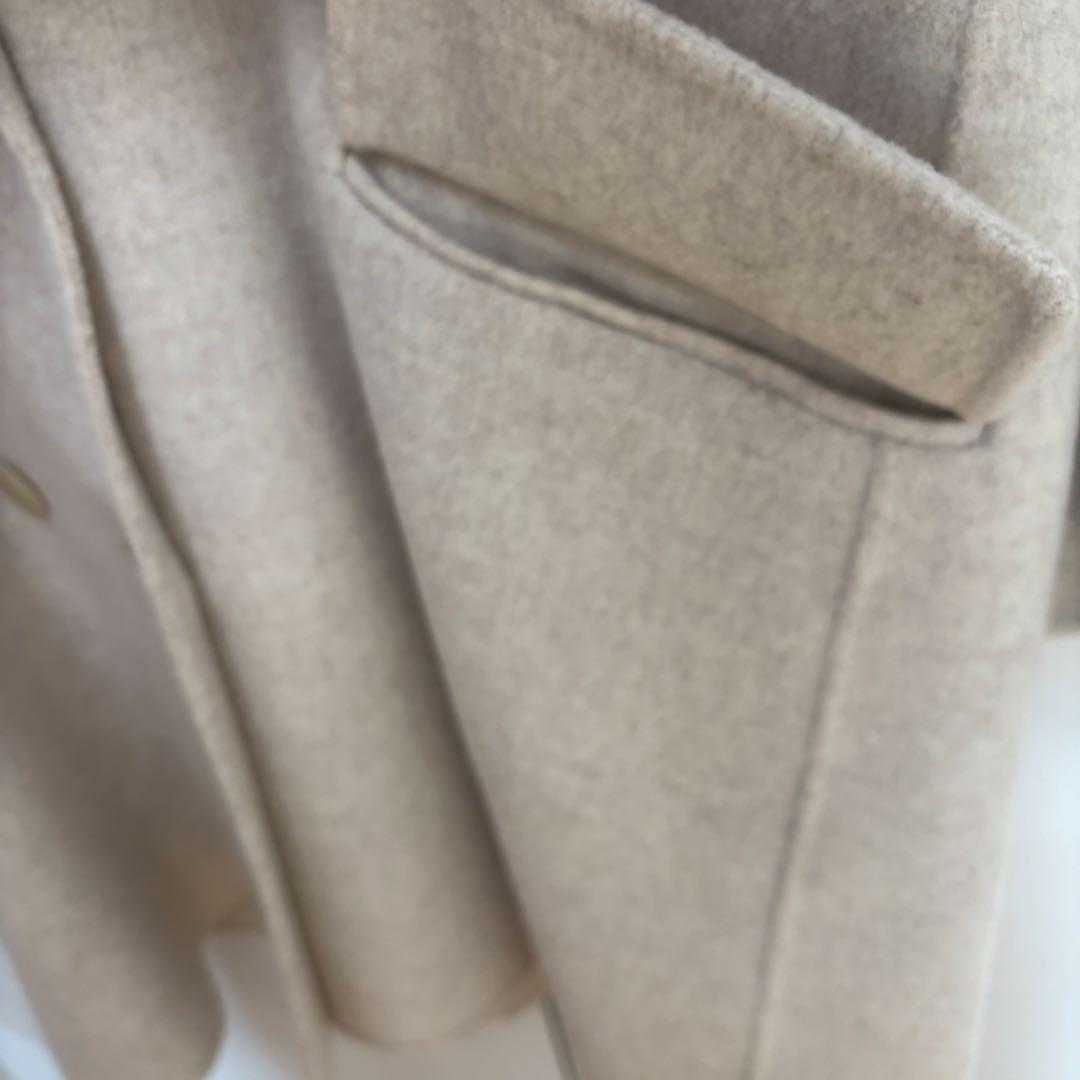 【Plage】 ハミルトンダブルミディコート ベージュ38