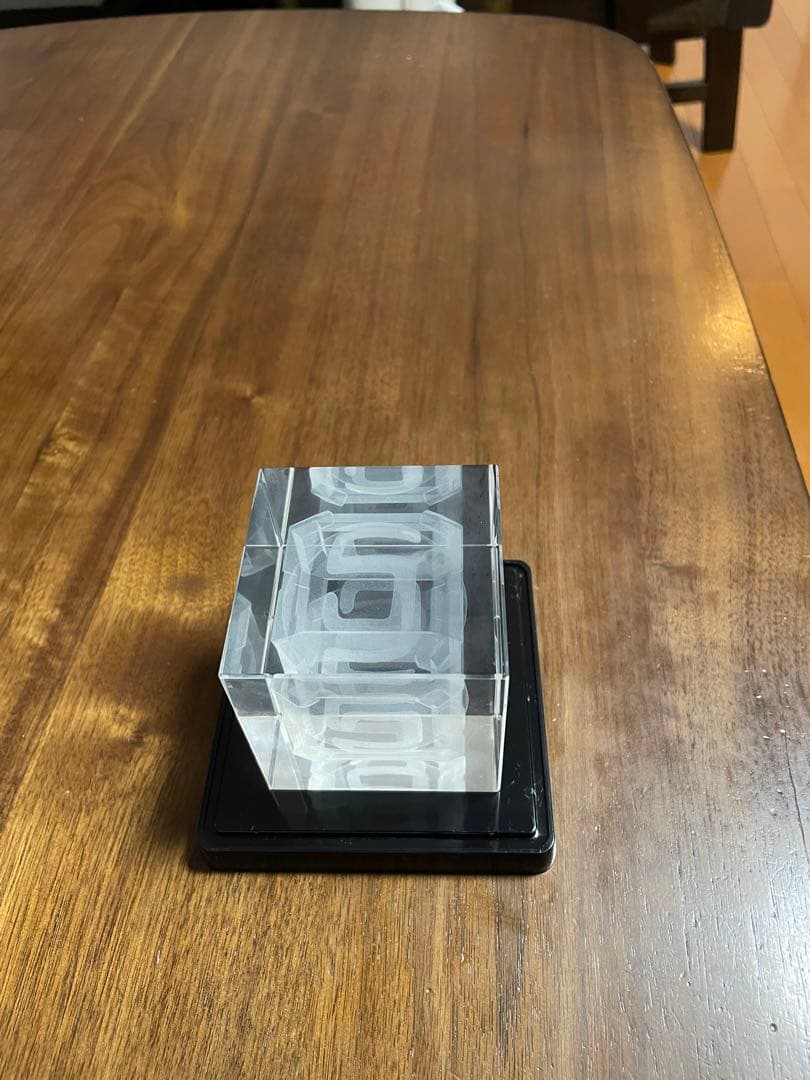 ケツイ ～絆地獄たち～ 3Dクリスタル 「5」 オンラインショップ限定 開封済み