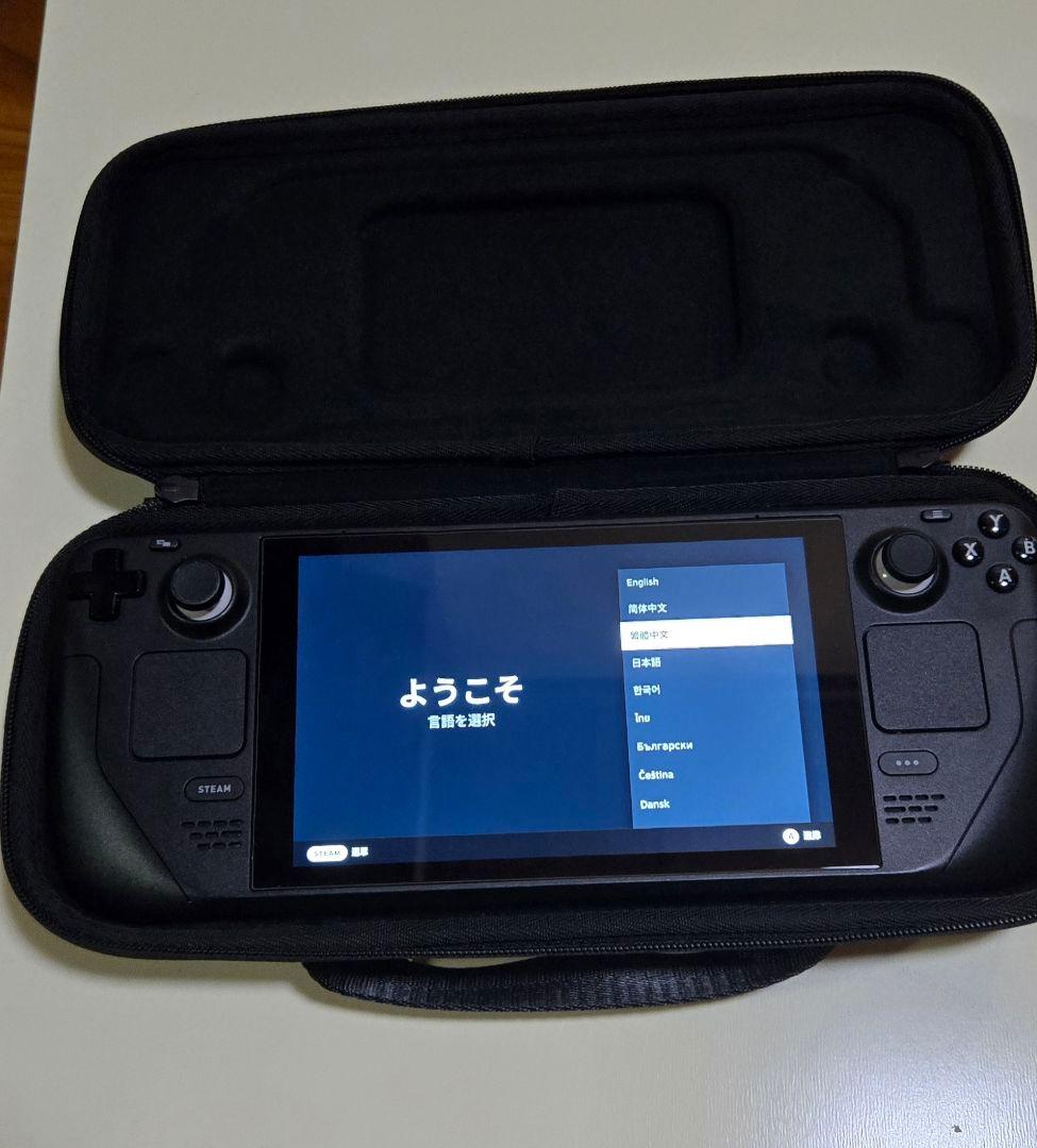 Steam Deck 256GB LCD(本体・ケース・ 充電器)※外箱なし