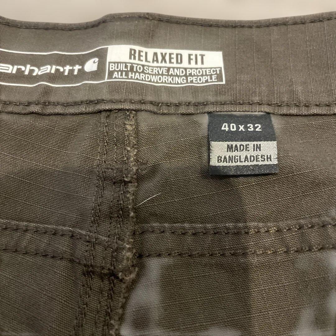 あ*き様 Carhartt ダークブラウン カーゴパンツ ダブルニー サイズ40