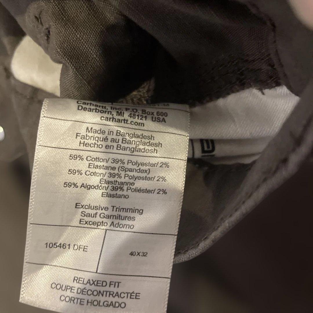 あ*き様 Carhartt ダークブラウン カーゴパンツ ダブルニー サイズ40