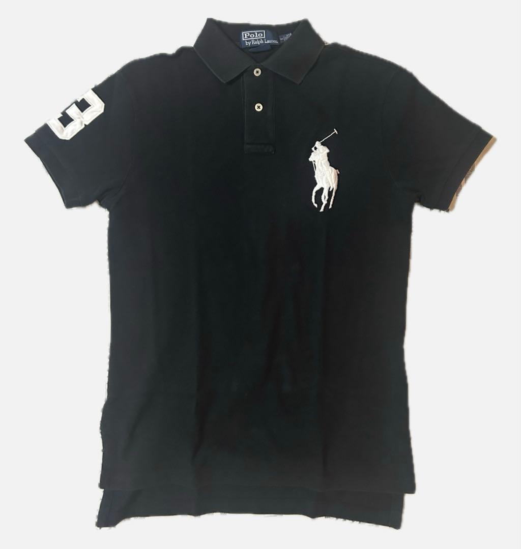 Ralph Lauren ビッグポニー ポロシャツ 黒 s