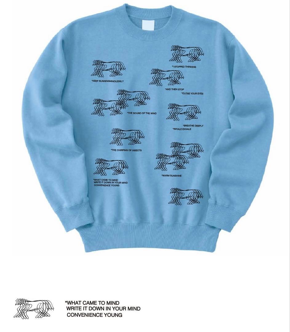 ［CONVENIENCE YOUNG］RUNNING DOGS SWEAT