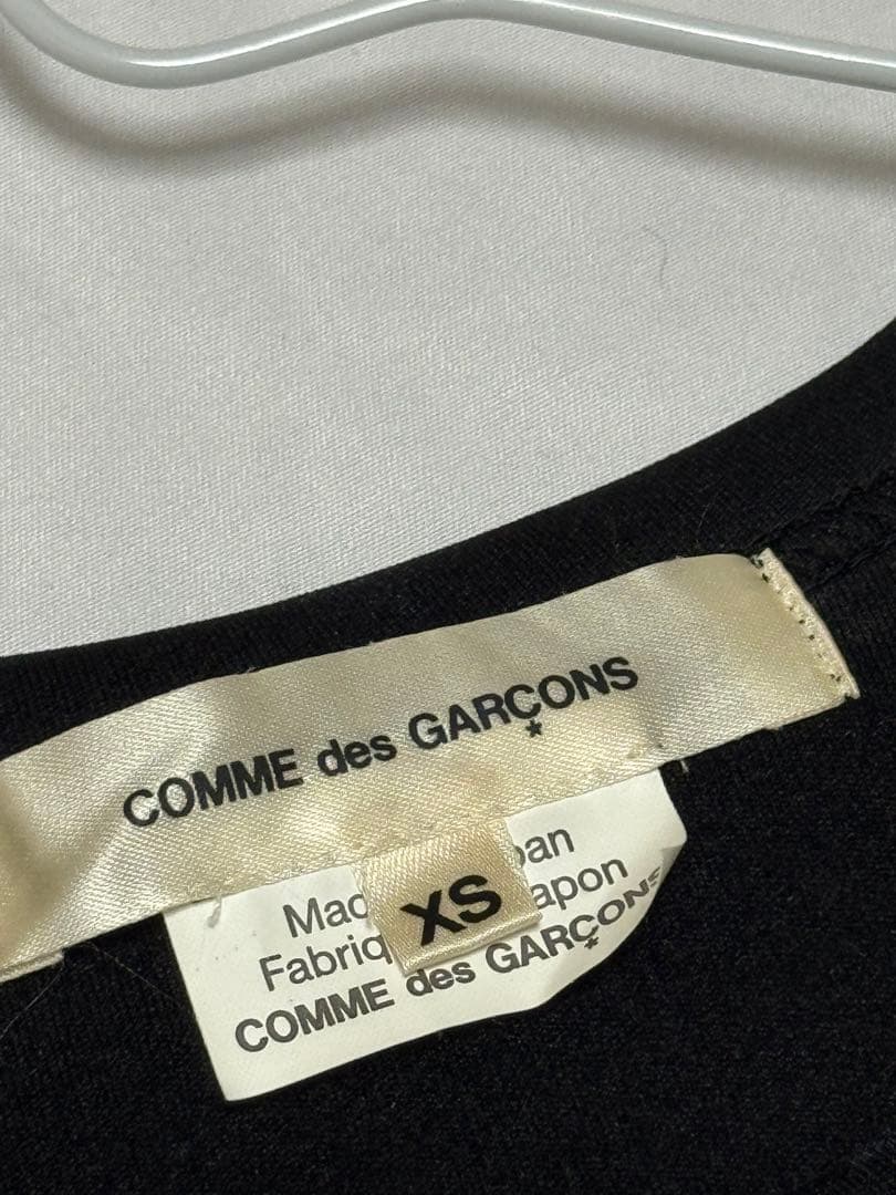 COMME des GARCONS 黒 S 長袖　ロングtシャツ　トップス