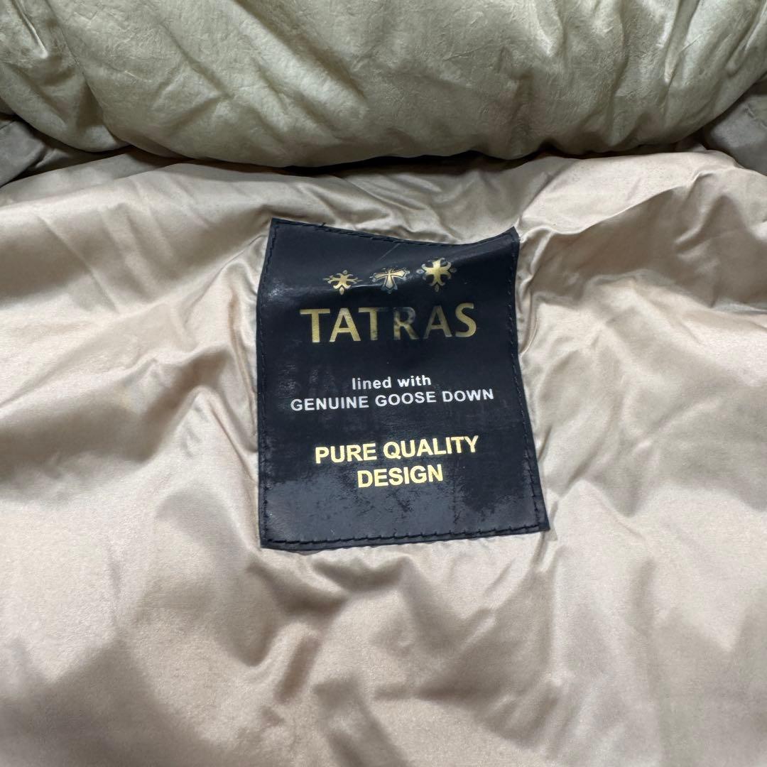 タトラス　LTA17A4573 レディース　ダウンベスト　03サイズ　ベージュ系