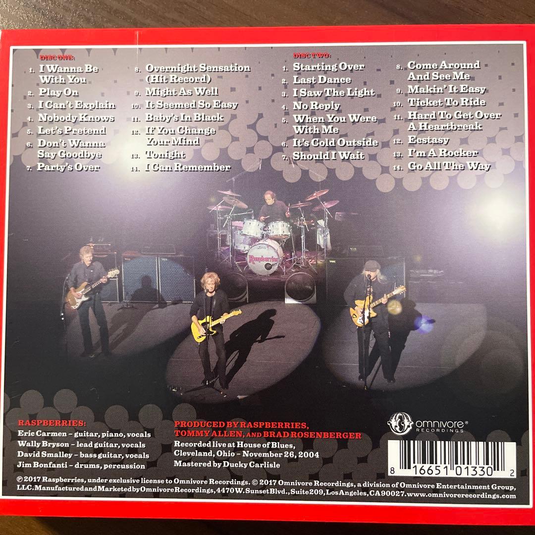 AOR 二枚組CD Raspberries POP ART Live