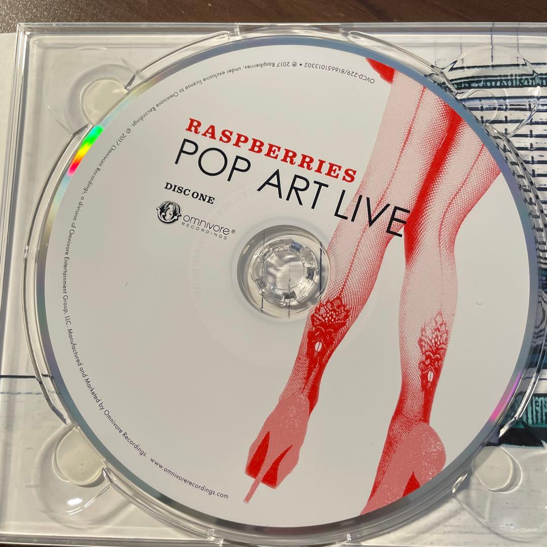 AOR 二枚組CD Raspberries POP ART Live