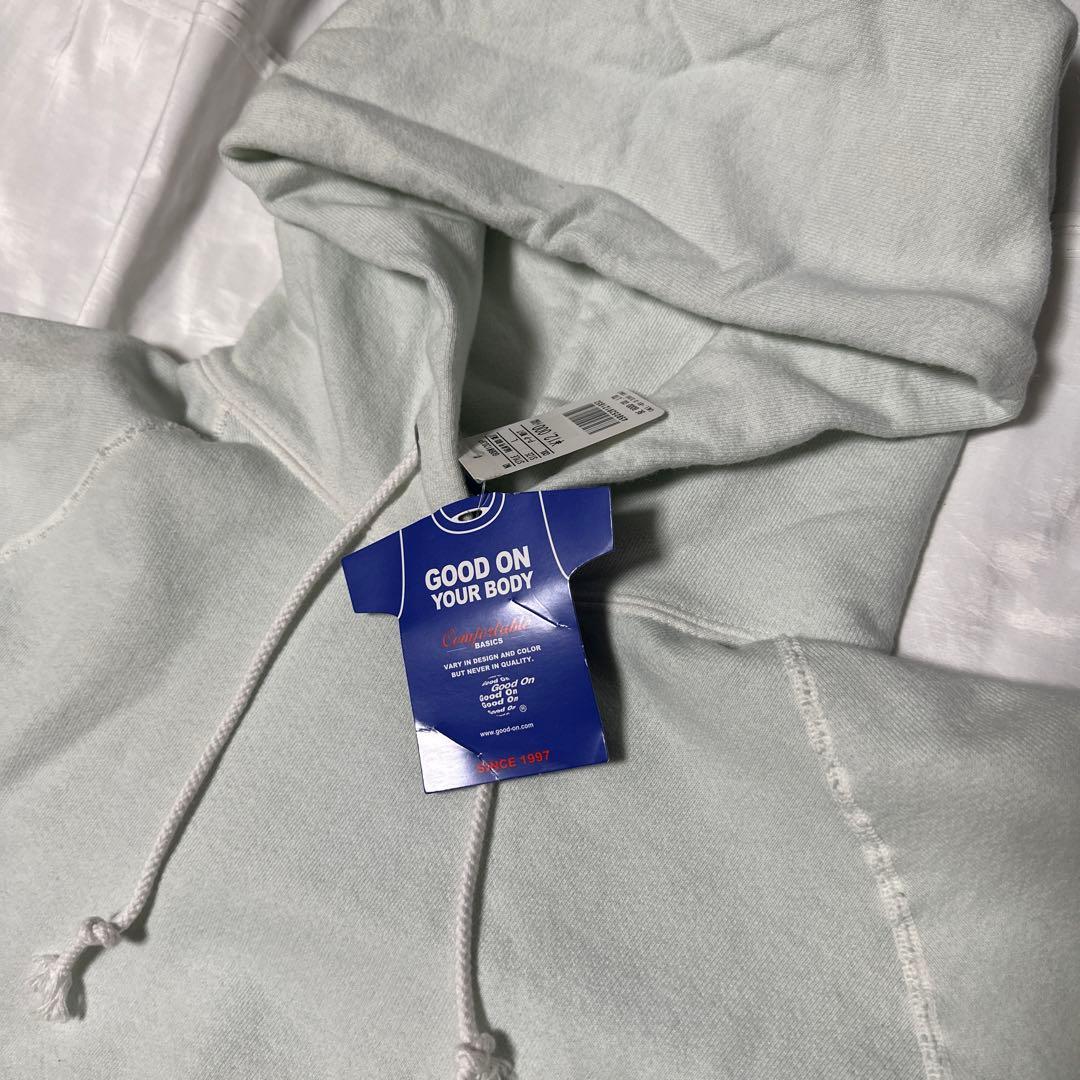 新品　L GOOD ONグッドオン ラグラン プルオーバー スウェット　パール