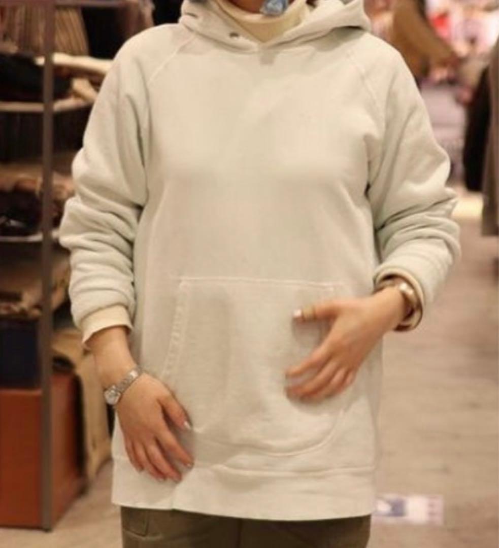 新品　L GOOD ONグッドオン ラグラン プルオーバー スウェット　パール