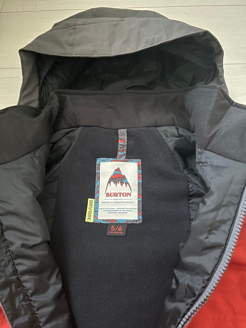 BURTON 子ども用 スキーウェア 迷彩柄