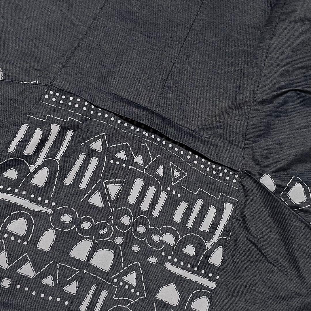 極美品☆センソユニコ t.b 変形 ノースリーブ ワンピース サイズ38 グレー