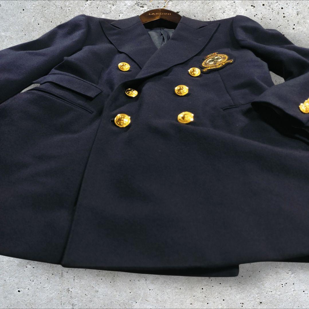 ポロラルフローレン 金ボタン 紺ブレ ダブル 紋章