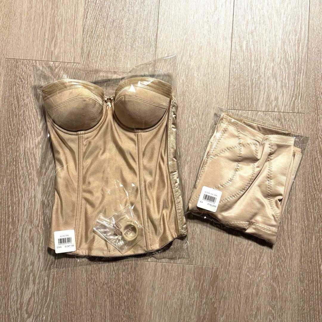 【C'EST MOI セモア】美品　ノーブル　✳︎ビスチェ・パット・ガードルセット