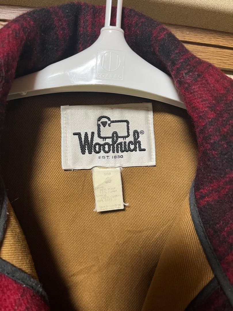ウールリッチ WOOLRICH ハンティングジャケット　Lサイズ相当　程度良好