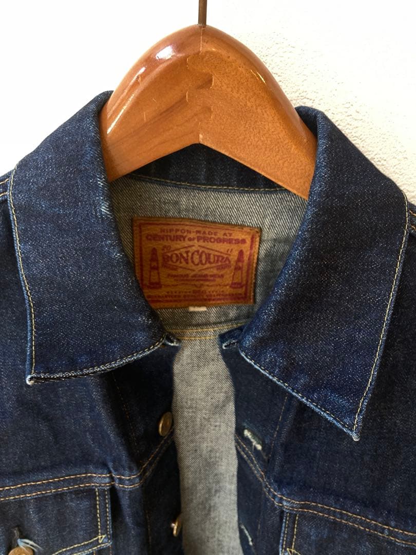 BONCOURA デニムジャケット　3rdモデル　size40
