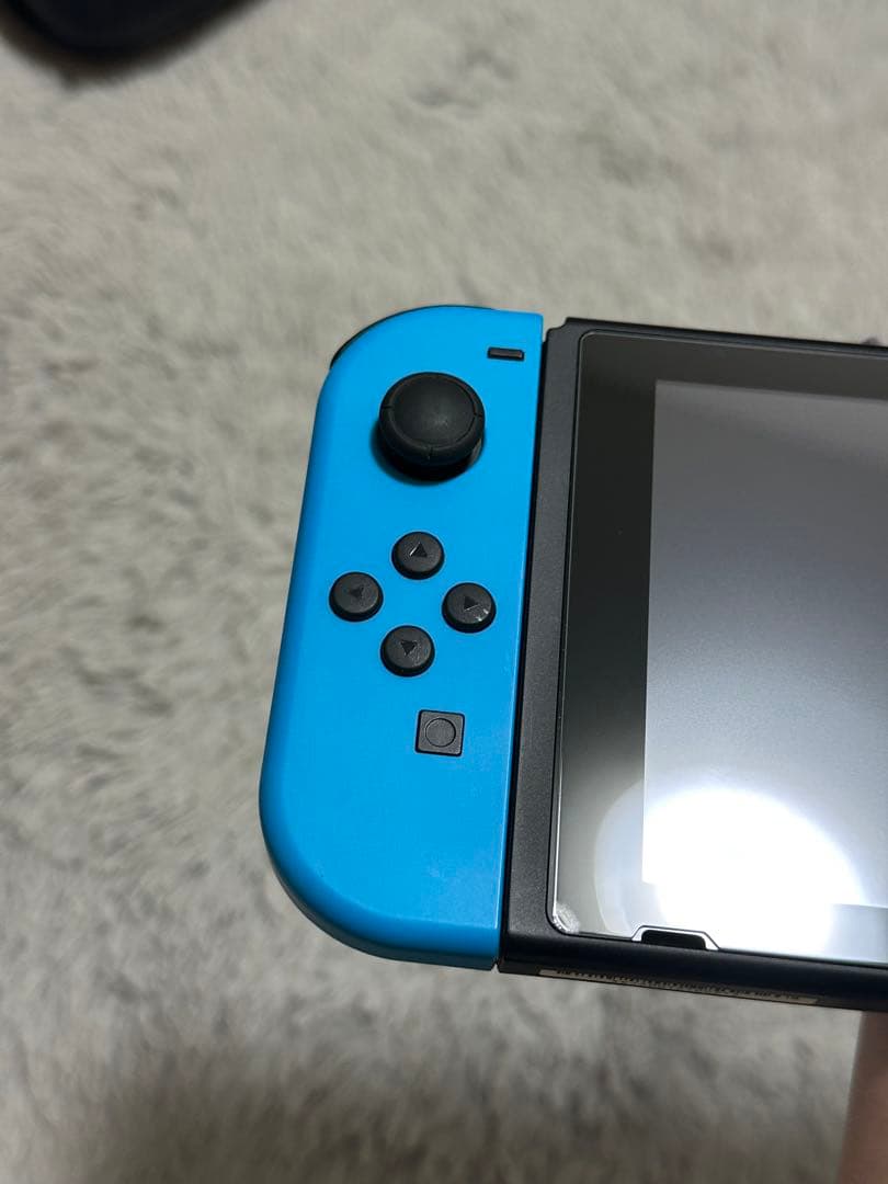 Nintendo Switch 本体 美品 ケース付　ネオンレッド/ネオンブルー