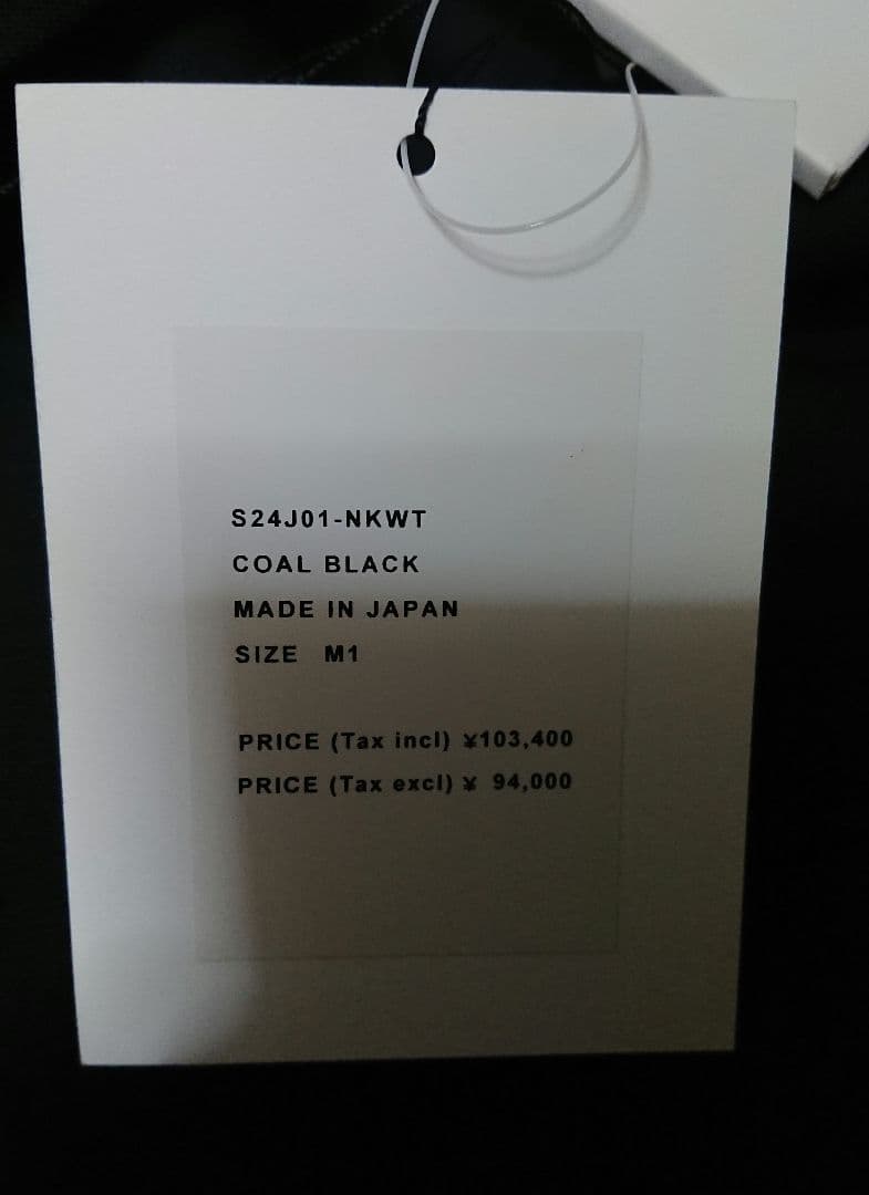 OVERCOAT オーバーコート24ss テーラードジャケット