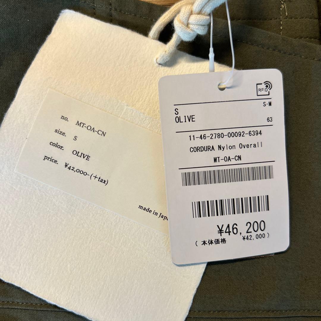 【新品未使用】MARU TO/マルト　CORDURA Nylon Overall