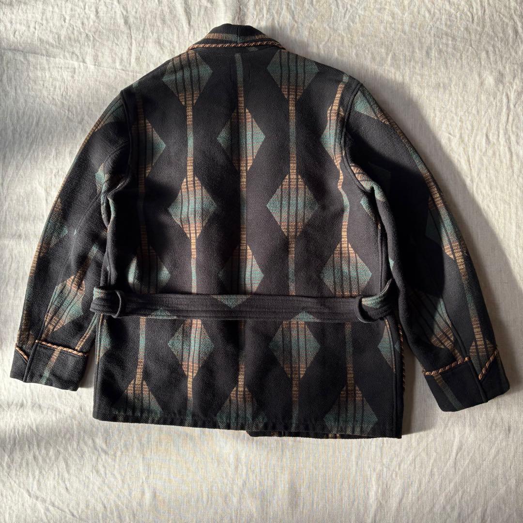 RATS ラッツ インディアンローブ ネイティブ柄 ガウン 日本製 L