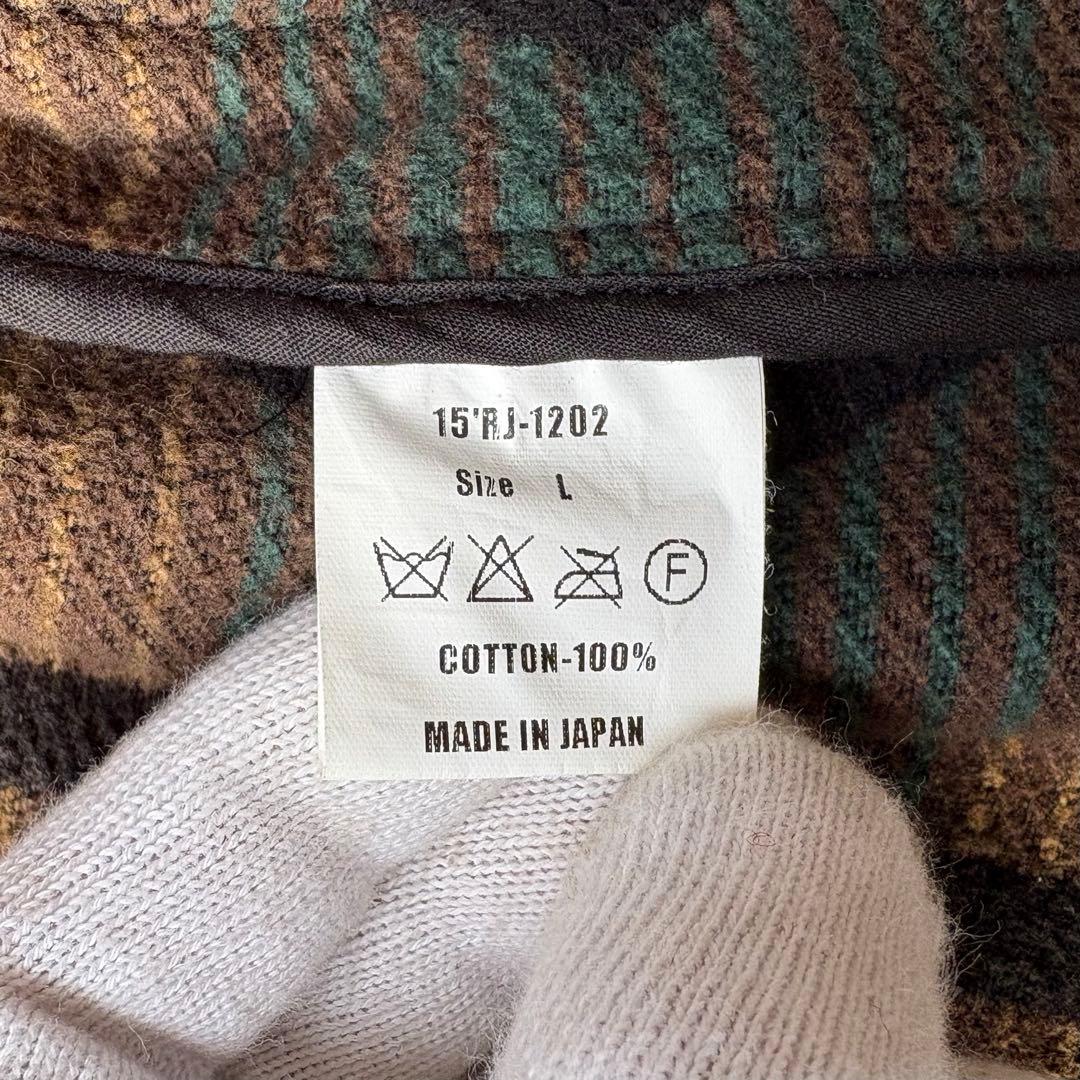 RATS ラッツ インディアンローブ ネイティブ柄 ガウン 日本製 L