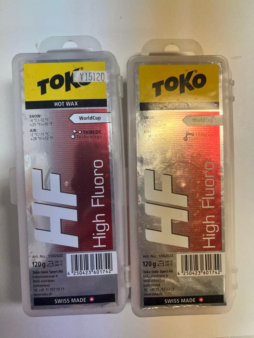 TOKO ハイフッ素ワックス　レッド