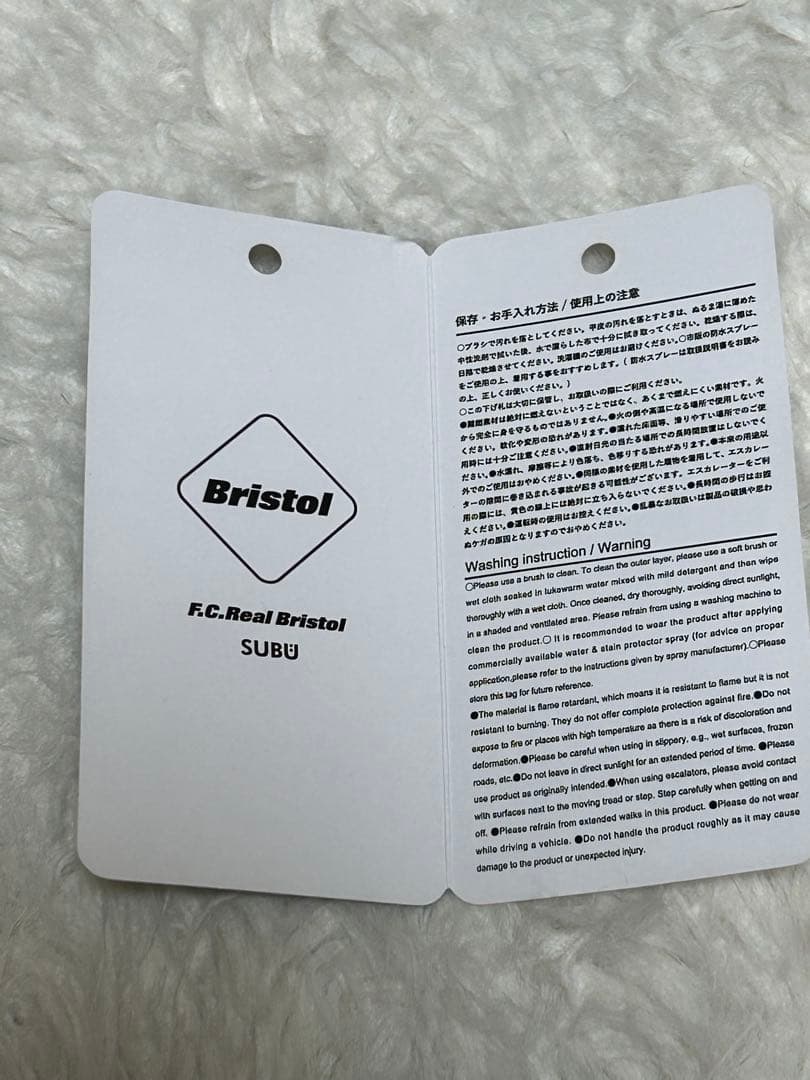 【①】【未使用】SUBU x F.C.REAL BRISTOL SANDALS