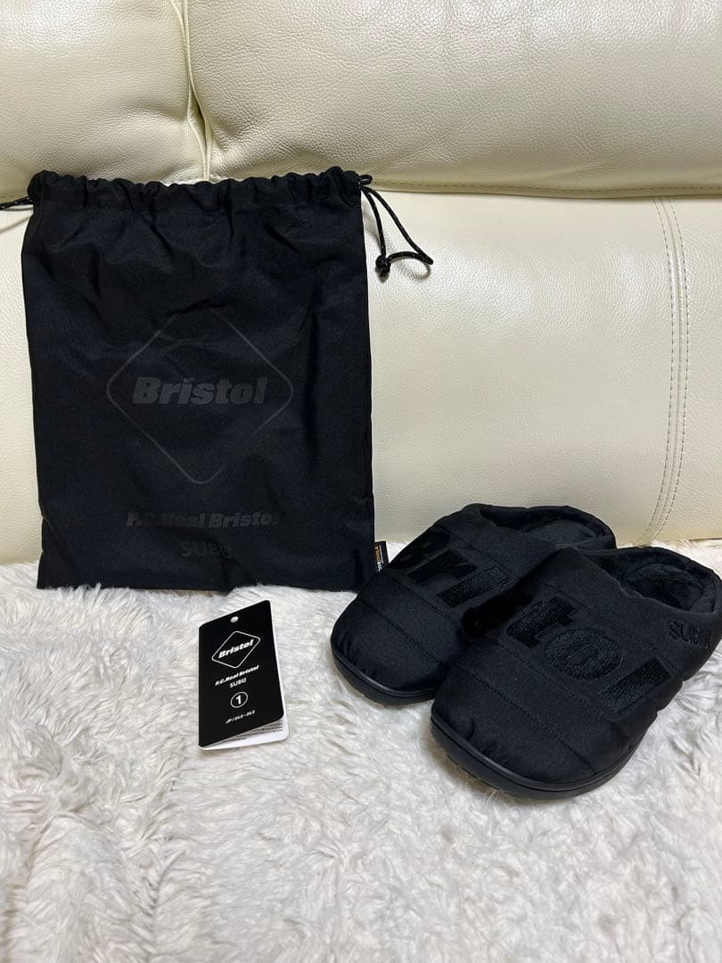 【①】【未使用】SUBU x F.C.REAL BRISTOL SANDALS