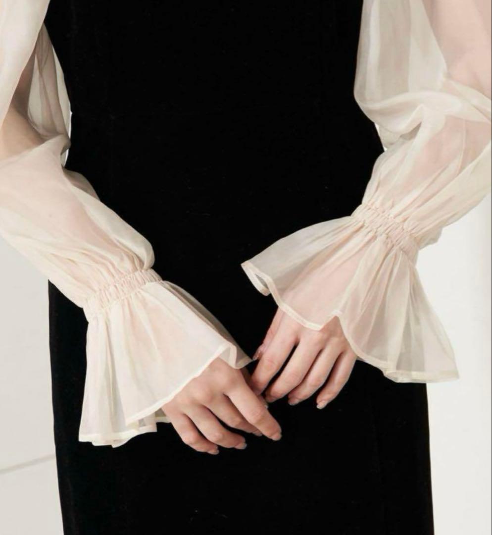 Chico ワンピース　オケージョンドレス　ブラック　結婚式　同窓会