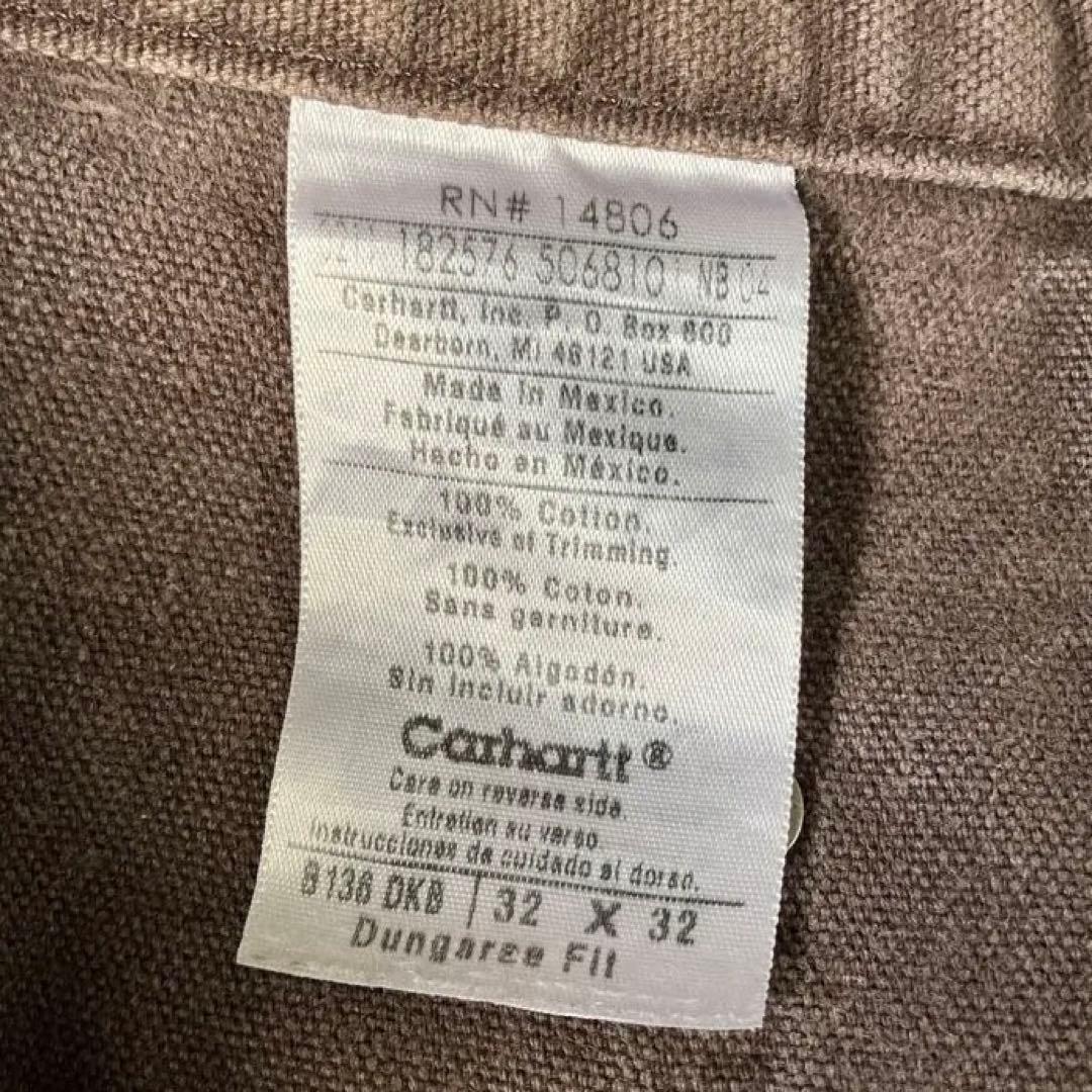 【ゴールデンサイズ】Carhartt ペインターパンツ ダブルニー　32x32