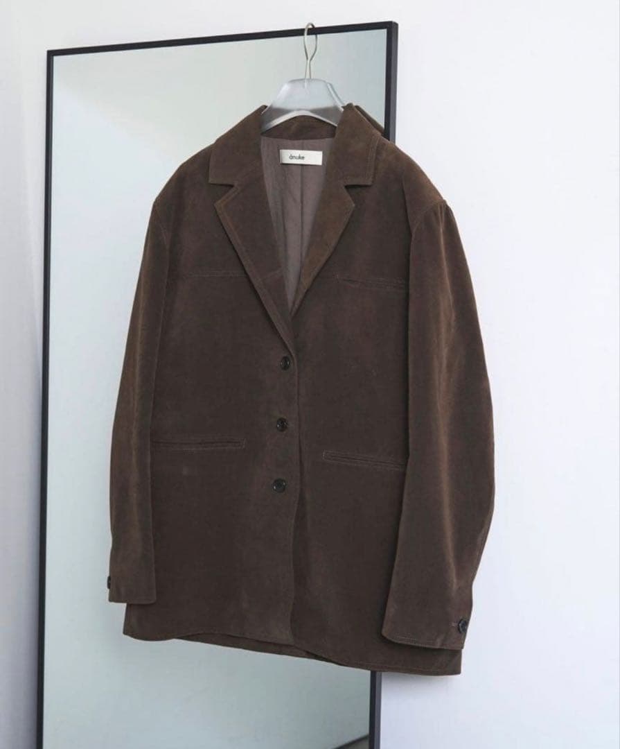 ジャケット・アウター anuke Eco Suede Jacket36