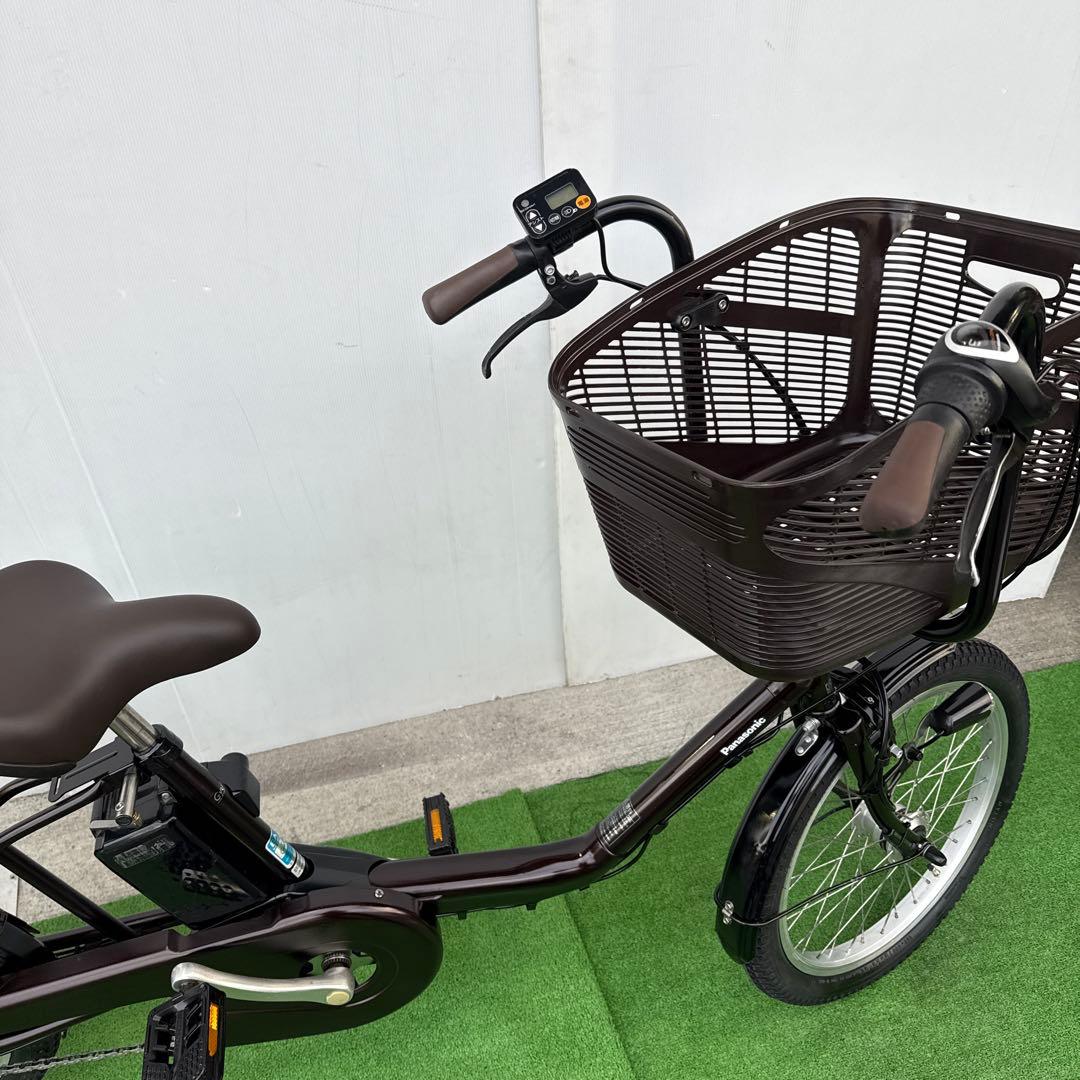 Panasonic電動アシスト自転車20インチ ブラウン 引き取り限定