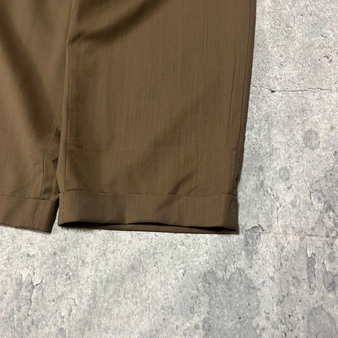 90s ITALY製 PRONTO-UOMO ツータックスラックス ヴィンテージ