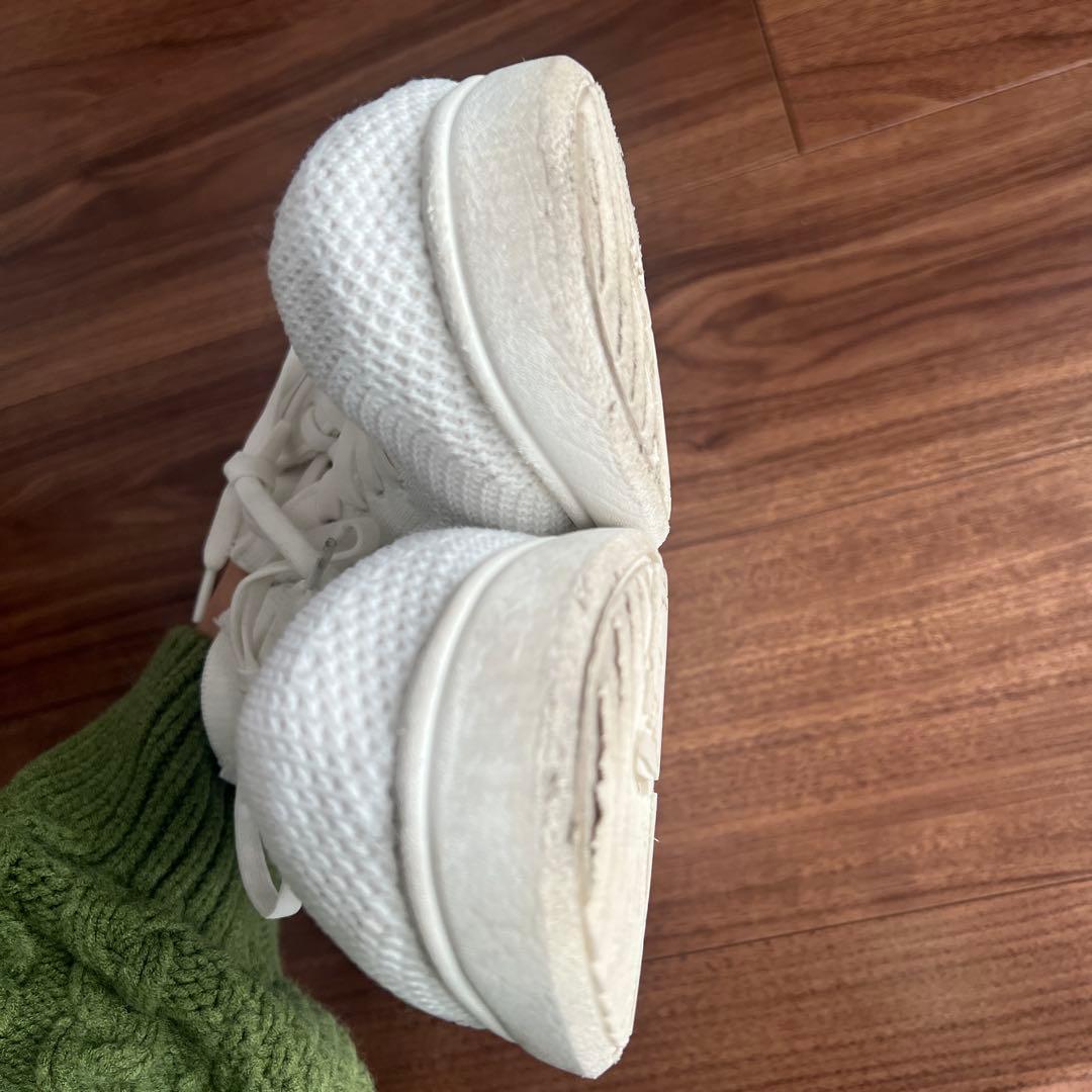 ラクバキ　ソフトスニーカー　ホワイト　L 23.5cmから24cm