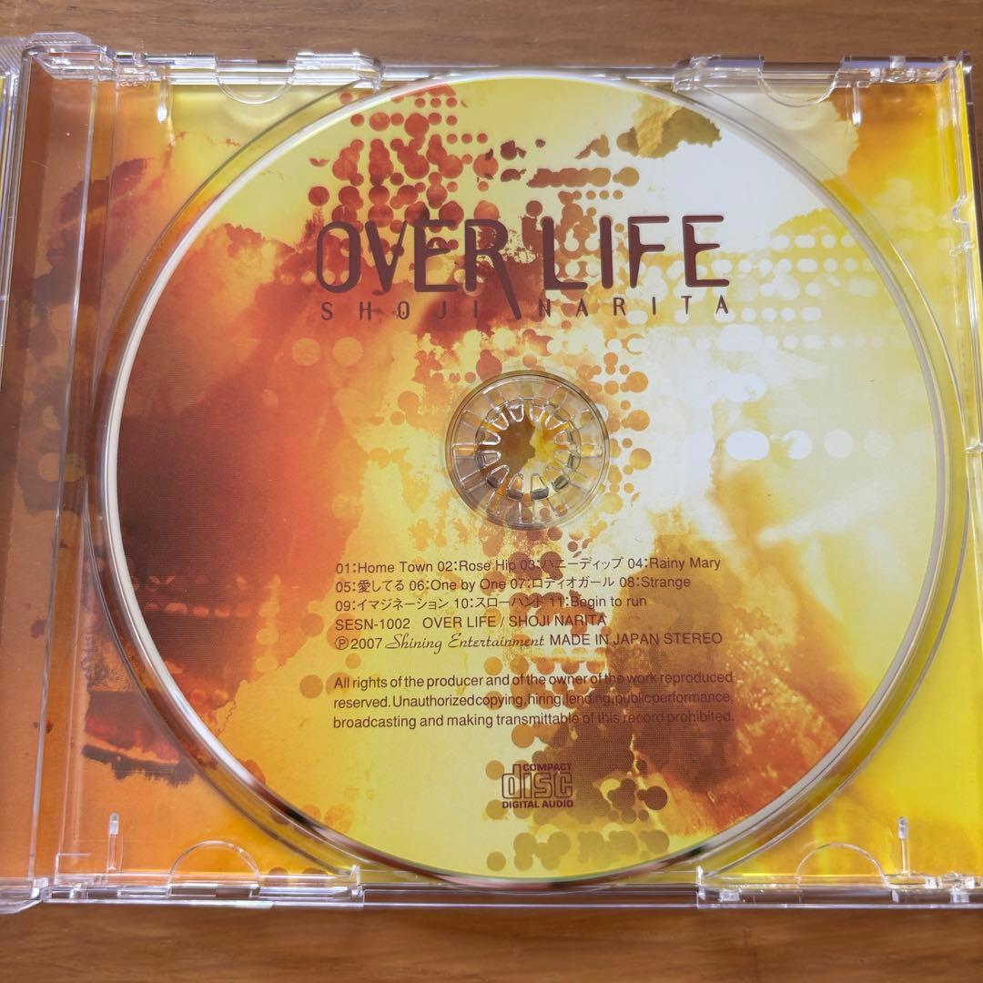 OVER LIFE 成田昭次 男闘呼組 CD